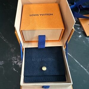 Louis Vuitton Gold Jewelry Box